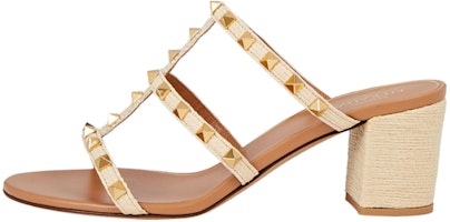(Women) Valentino Rockstud 'Brown Fashion Sandal' XW0S0C47HZN0NE (Women) Valentino Rockstud 'Brown Fashion Sandal' XW0S0C47HZN0NE