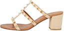 Buy (W) Valentino Rockstud 'Sandal Fesyen Coklat' XW0S0C47HZN0NE