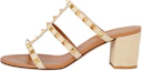 Buy (W) Valentino Rockstud 'Sandalia de Moda Marrón' XW0S0C47HZN0NE