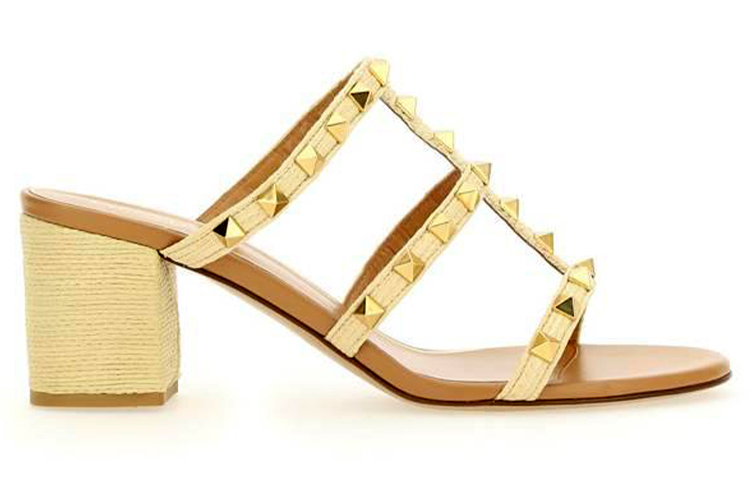 Order (W) Valentino Rockstud 'Sandalia de Moda Marrón' XW0S0C47HZN0NE