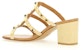 (W) Valentino Rockstud 'Sandal Fesyen Coklat' XW0S0C47HZN0NE