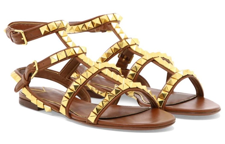 (W) Valentino Rockstud 'Brown Leather Buckle' 圖 3