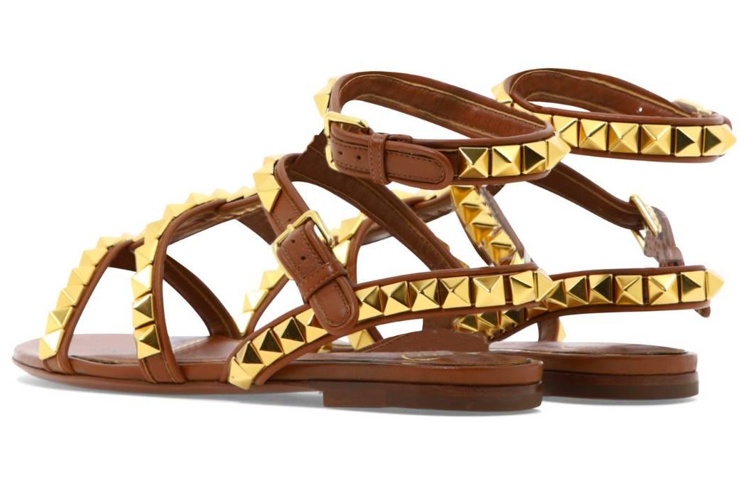 (W) Valentino Rockstud 'Brown Leather Buckle' 圖 5