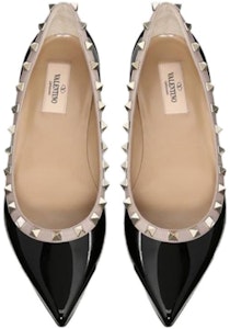 (W) 발렌티노 락스터드 '블랙 플랫' ZW2S0403VNWN91 Purchase (W) 발렌티노 락스터드 '블랙 플랫' ZW2S0403VNWN91