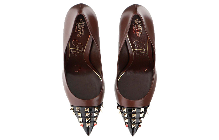(W) Valentino Rockstud 'Deep Brown' 圖 3