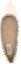 Shop (W) Valentino Rockstud ''Ballerines Beige Mat Élégant à Bout Pointu'' VW2S0403VODL62