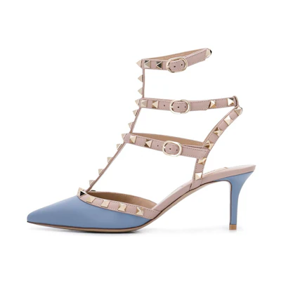 (W) Valentino Rockstud 'Elegant Blue'