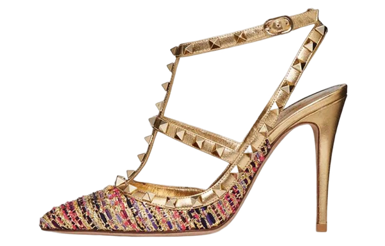 (W) Valentino Rockstud 'Gold'