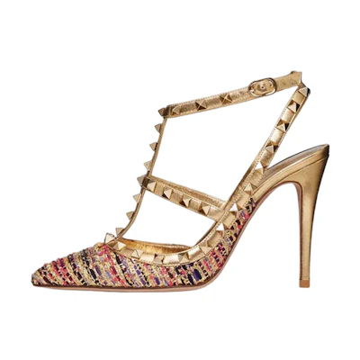 (W) Valentino Rockstud 'Gold'