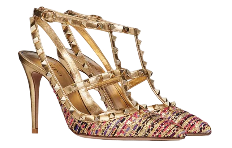 (W) Valentino Rockstud 'Gold' 圖 3