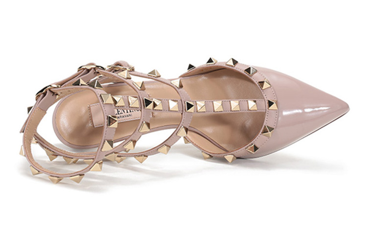 (W) Valentino Rockstud 'Grey Pink' 圖 5