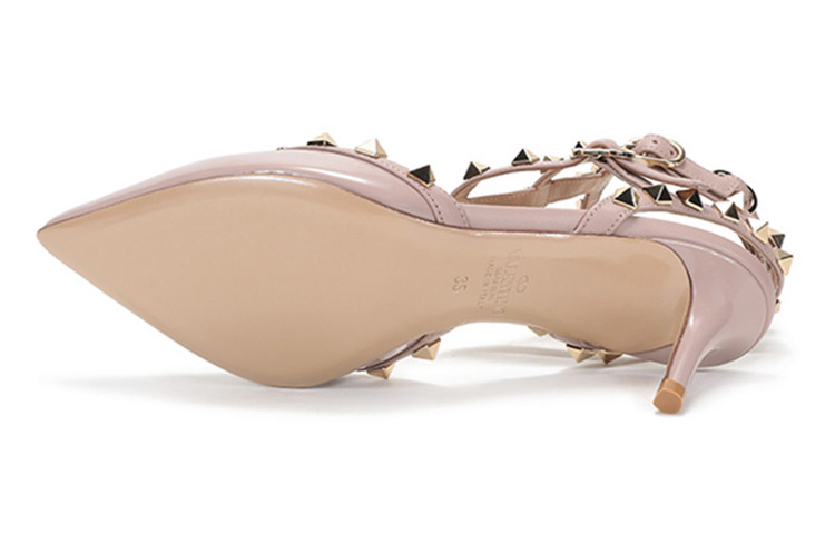 (W) Valentino Rockstud 'Grey Pink' 圖 6