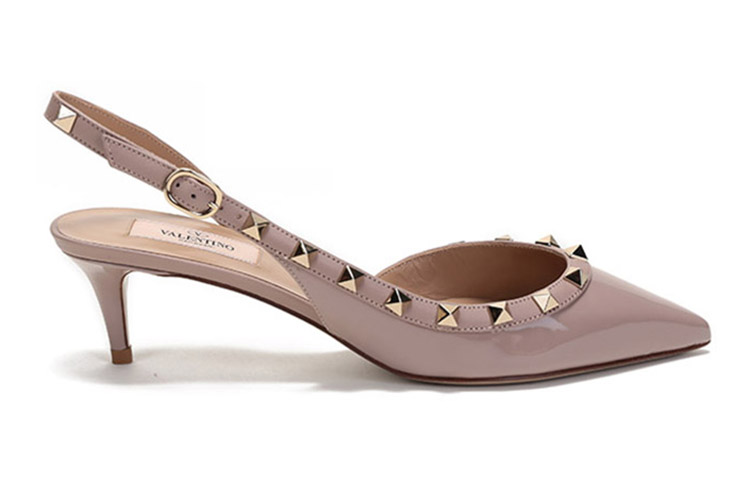 (W) Valentino Rockstud 'Grey Pink' 圖 2