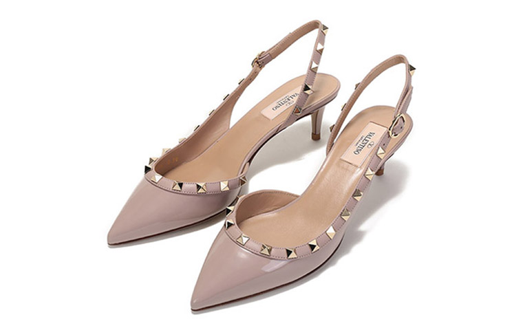 (W) Valentino Rockstud 'Grey Pink' 圖 3