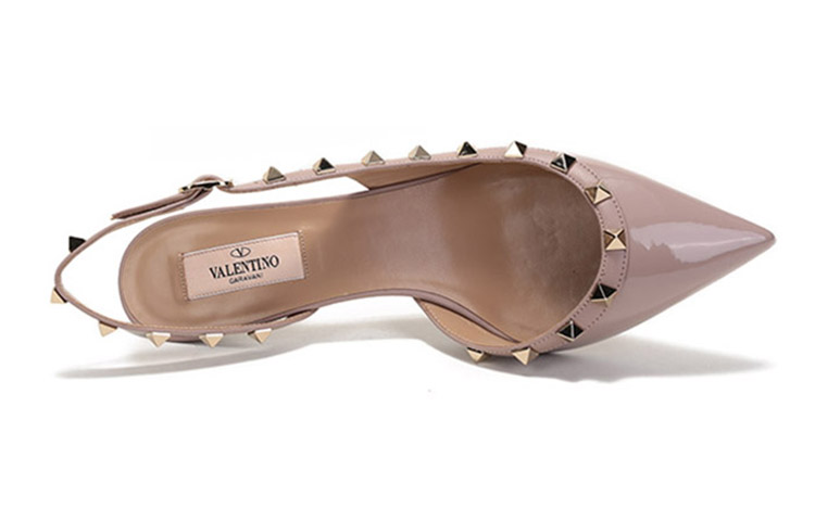 (W) Valentino Rockstud 'Grey Pink' 圖 5