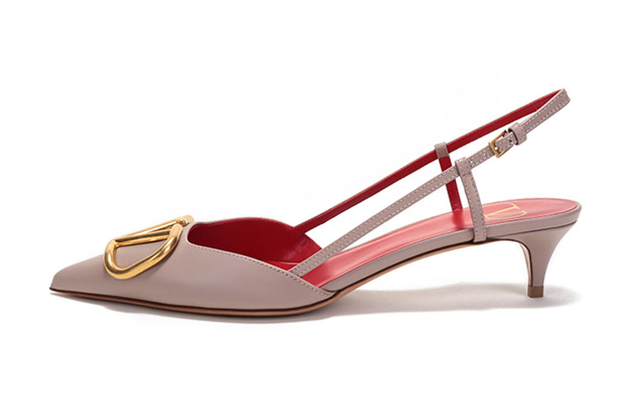 (Women) Valentino Rockstud 'Grey Pink' VW2S0Q70DSHP45