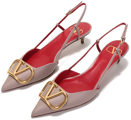 (W) 华伦天奴铆钉 "灰粉" VW2S0Q70DSHP45 Lookbook (W) 华伦天奴铆钉 "灰粉" VW2S0Q70DSHP45