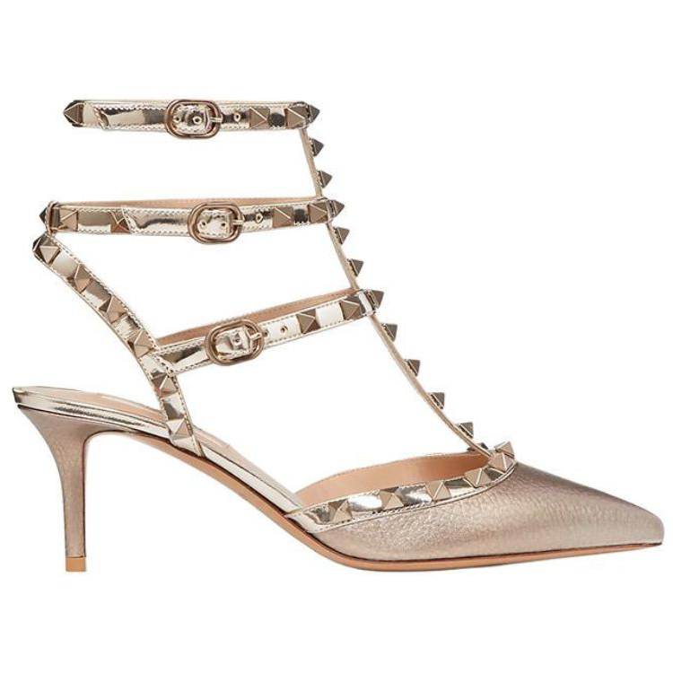 (W) Valentino Rockstud 'Light Gold' 圖 2