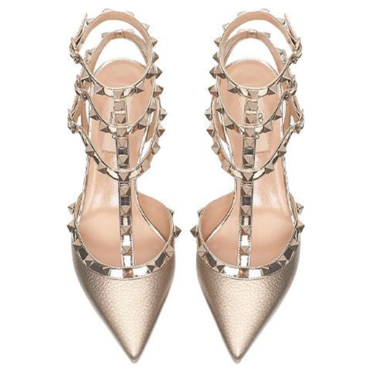 (W) Valentino Rockstud 'Light Gold' 圖 4