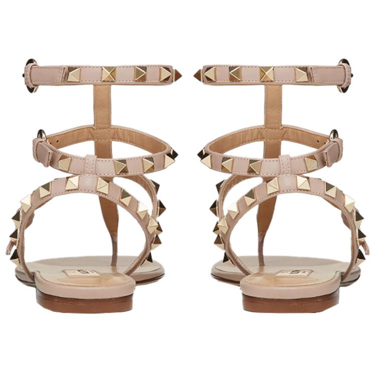 Purchase (W) Valentino Rockstud 粉色T字带凉鞋 VW2S0812VODP45