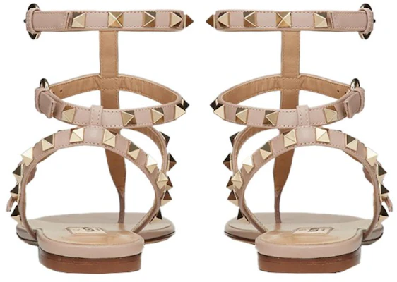 (W) Valentino Rockstud 粉色T字带凉鞋 VW2S0812VODP45 Purchase (W) Valentino Rockstud 粉色T字带凉鞋 VW2S0812VODP45