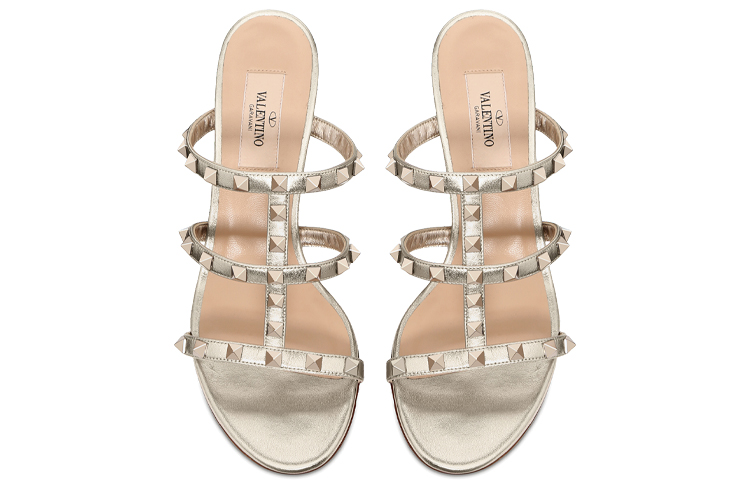 (W) Valentino Rockstud 'Metallic Gold' 圖 4