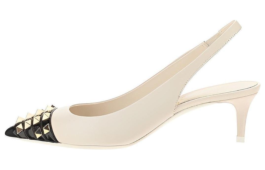 (W) Valentino Rockstud 'Milk White'