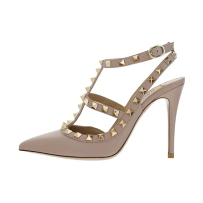 (W) Valentino Rockstud 'Nude'