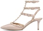 Buy (W) Valentino Rockstud 'Tali Buku Lali Nude Bertapak Studded' ZW2S0375VNWP45