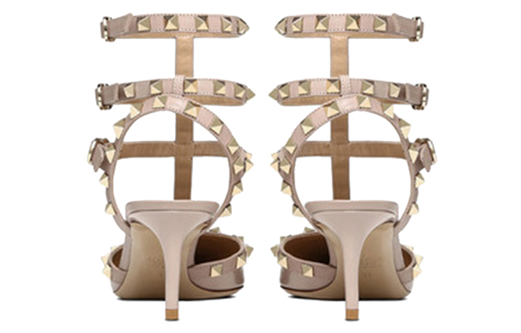 Purchase (W) Valentino Rockstud 'Tali Pergelangan Berpaku Nude' ZW2S0375VNWP45