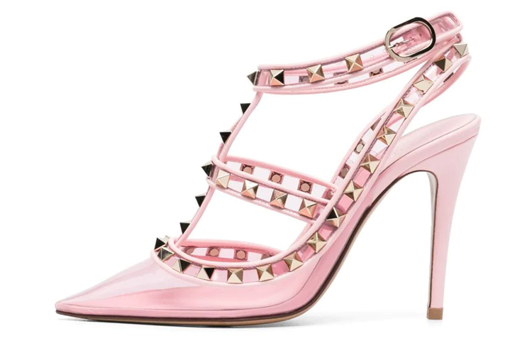 (W) Valentino Rockstud 'Pink'