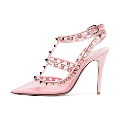(W) Valentino Rockstud 'Pink'