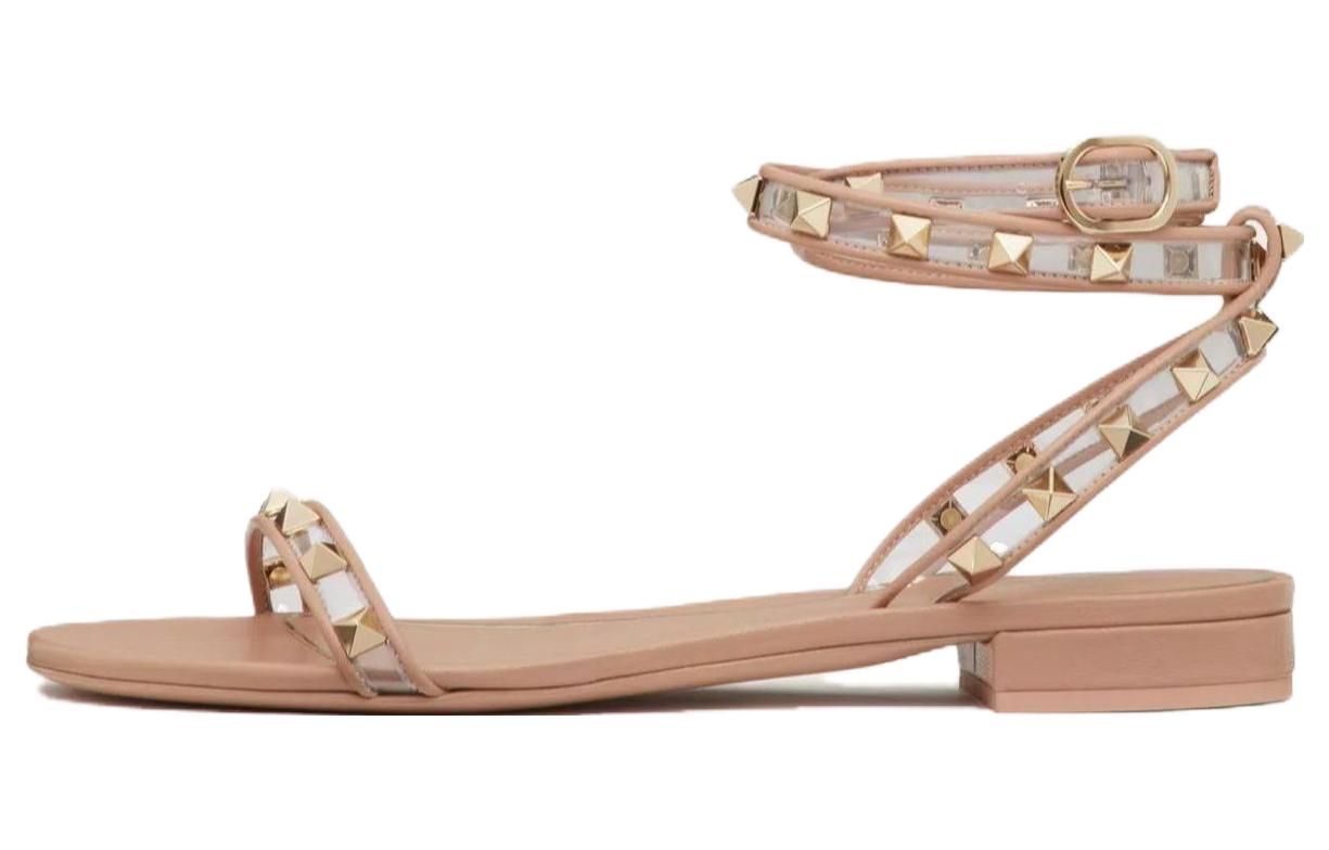 (W) Valentino Rockstud 'Pink Buckle'