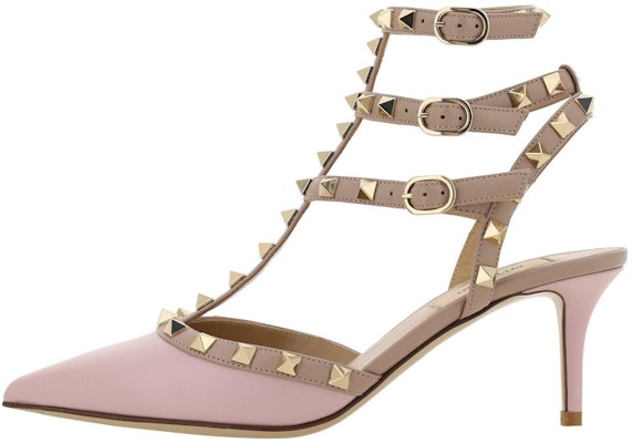 (Women) Valentino Rockstud 'Pink Kitten Heels' 3W2S0375VODK2A Buy (Women) Valentino Rockstud 'Pink Kitten Heels' 3W2S0375VODK2A