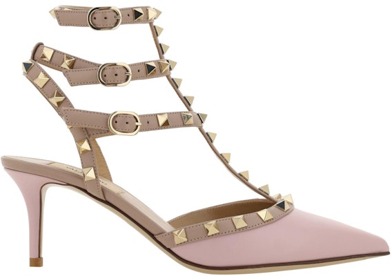 (Women) Valentino Rockstud 'Pink Kitten Heels' 3W2S0375VODK2A Order (Women) Valentino Rockstud 'Pink Kitten Heels' 3W2S0375VODK2A