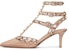 (W) Valentino Rockstud 'Kulit Lakuer Merah Jambu' 2W0S0375NWG7AF