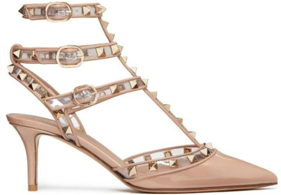 Valentino 華倫天奴 Rockstud 漆皮 繫帶鉚釘 高跟鞋 女款 粉色 Order Valentino 華倫天奴 Rockstud 漆皮 繫帶鉚釘 高跟鞋 女款 粉色