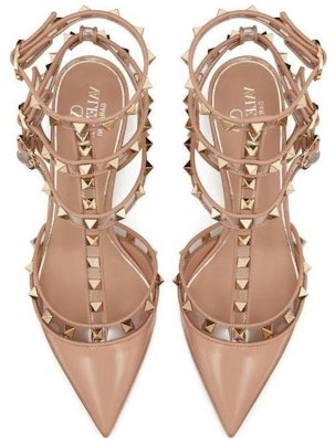 (Women) Valentino Rockstud 'Pink Patent Leather' 2W0S0375NWG7AF Shop (Women) Valentino Rockstud 'Pink Patent Leather' 2W0S0375NWG7AF
