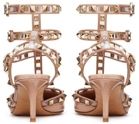 (Women) Valentino Rockstud 'Pink Patent Leather' 2W0S0375NWG7AF Purchase (Women) Valentino Rockstud 'Pink Patent Leather' 2W0S0375NWG7AF