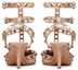 Purchase (W) Valentino Rockstud 'Kulit Lakuer Merah Jambu' 2W0S0375NWG7AF