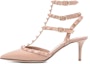 Buy (W) Valentino Rockstud 'Pink Stiletto' Tumit Tinggi Merah Jambu 2W0S0375VB8GF9