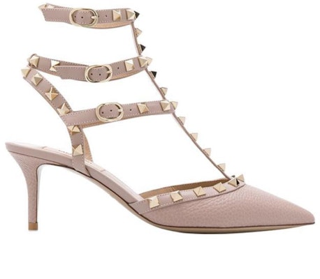 (Women) Valentino Rockstud 'Pink Stiletto' WW2S0375VCEP45 Order (Women) Valentino Rockstud 'Pink Stiletto' WW2S0375VCEP45