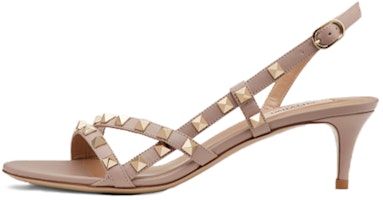 (Women) Valentino Rockstud 'Pink Stiletto Sandal' TW0S0X85VODP45 (Women) Valentino Rockstud 'Pink Stiletto Sandal' TW0S0X85VODP45