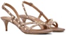 (W) Valentino Rockstud 'Sandal Stiletto Merah Jambu' TW0S0X85VODP45
