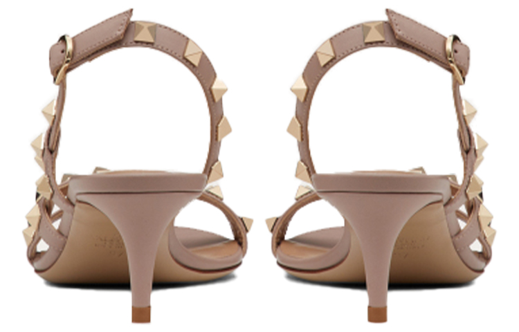 Shop (W) Valentino Rockstud 'Sandalia Tacón de Aguja Rosa' TW0S0X85VODP45