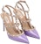 (W) Valentino Rockstud 'Kasut Stiletto Ungu Fesyen Buckle' 2W2S0393VNW07Z