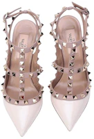 Lookbook (Women) Valentino Rockstud 'Purple Patent Stiletto Slide' XW2S0393VNWL62