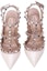 Lookbook (Women) Valentino Rockstud 'Purple Patent Stiletto Slide' XW2S0393VNWL62