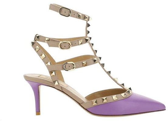 (Women) Valentino Rockstud 'Purple Stiletto' 2W2S0375VOD07Z Order (Women) Valentino Rockstud 'Purple Stiletto' 2W2S0375VOD07Z