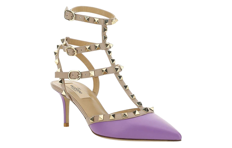 (W) Valentino Rockstud 'Purple Stiletto' 圖 3